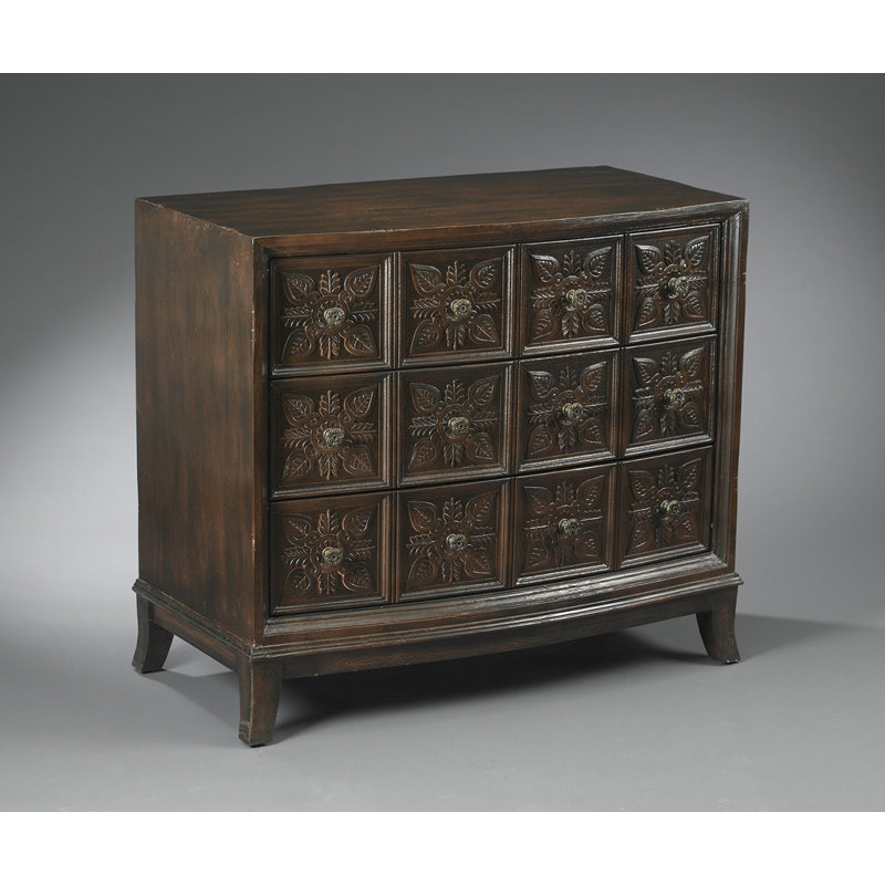 Commode décorative 3 tiroirs Bryanne
