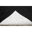 Tapis noir à motifs géométriques-16339427