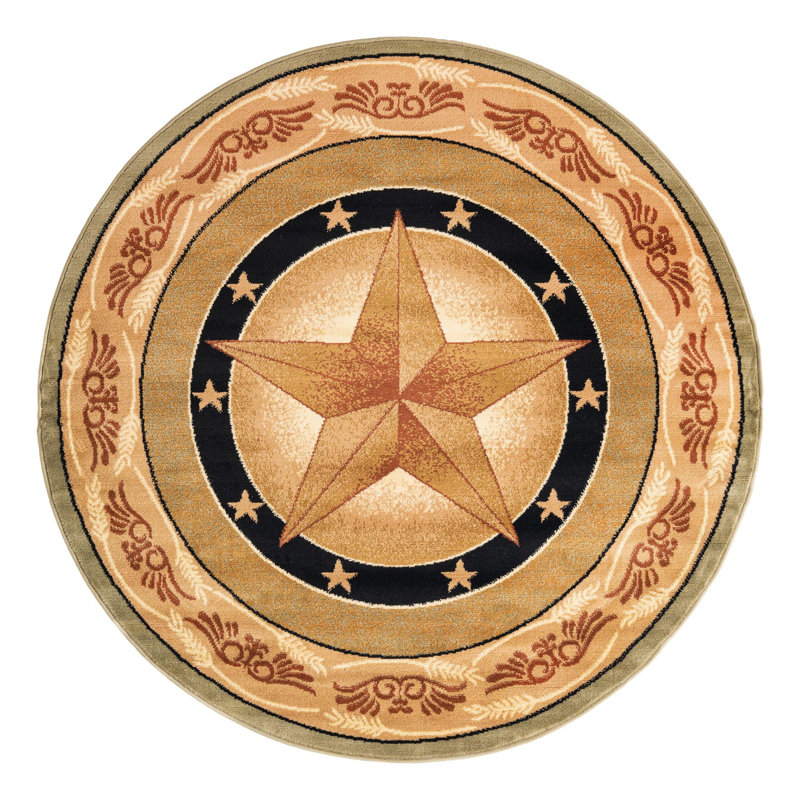 Tapis Rugs.com Pioneer, Rond 5 pi 3 po