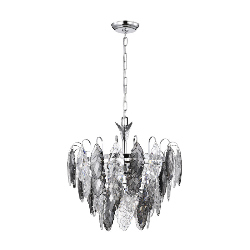 Eanore 6 - Light Dimmable Tiered Chandelier