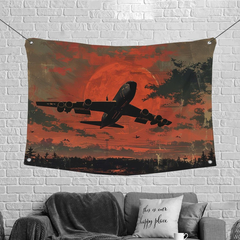 Microfiber Fabric Tapestry, 50" H x 60" W