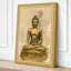 Buddha in Repose Japandi - Wrapped Canvas-1677211385-1677211388