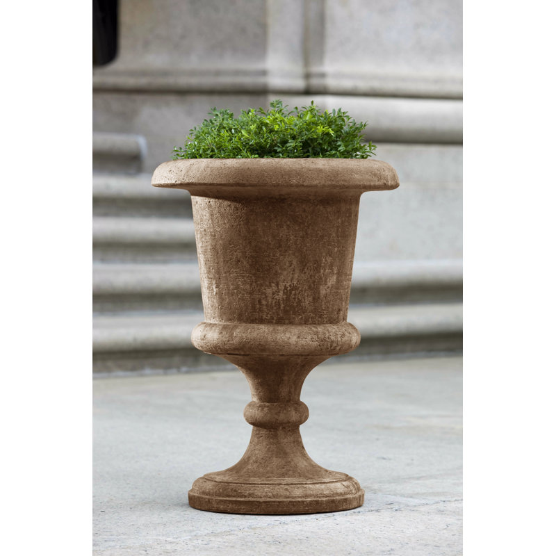 Smithsonian Handmade Planter, Aged Limestone