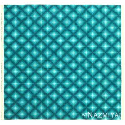 One-of-a-Kind Square 4' X 4' Square Area Rug in Blue