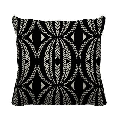 Coussin décoratif intérieur / extérieur Kiva Abstract Tribal