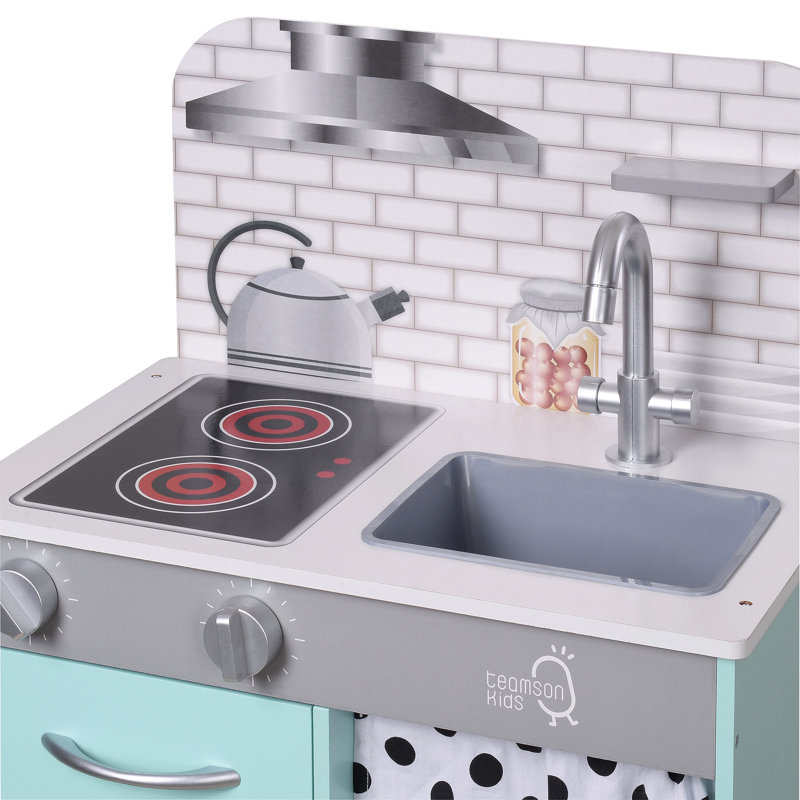 Little Chef Philly Modern Kitchen Set, Blue/Grey