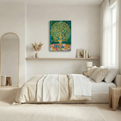 Ensemble de 1 tableau sur toile Arbre de Vie