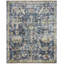 Margaritte Wool Flroal Area Rug in Blue/Yellow/Gold/Rust/Ivory-186613620