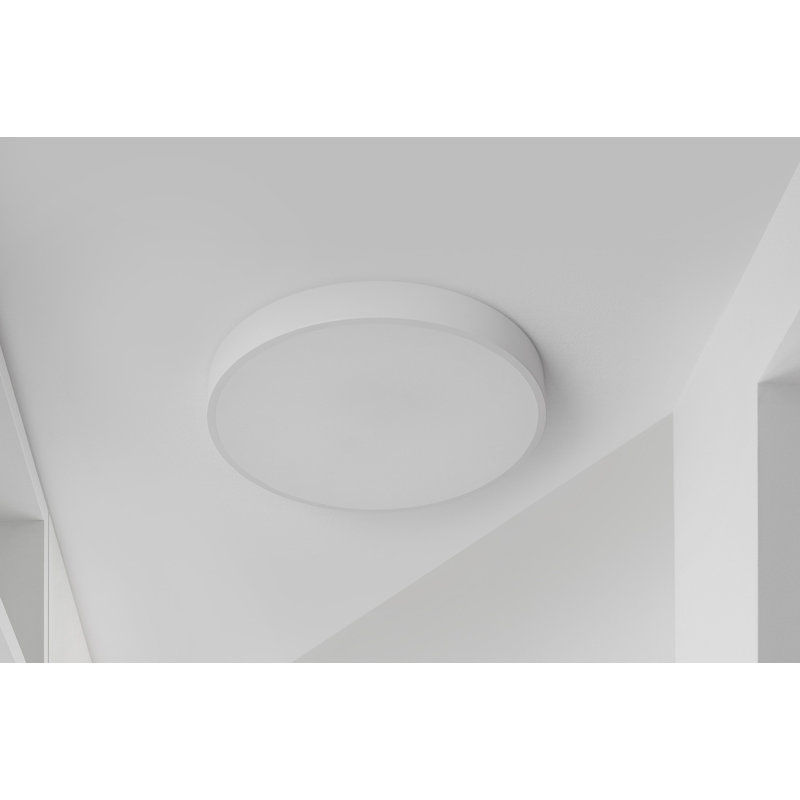 Acrylic LED Flush Mount, White