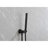 Wall Mounted Shower In Matte Black - Crafted With Brass And Stainless Steel For Bathroom Mount Composed Of-120920845