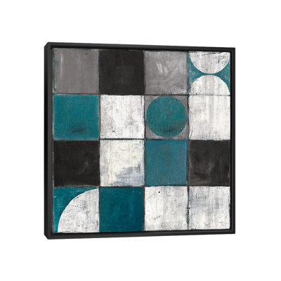 " Tango Detal II Blue & Grey " by Mike Schick