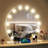 Abida Round Floor Mirror