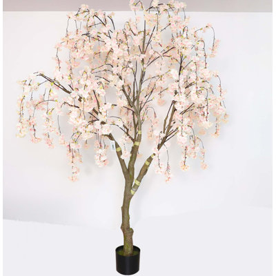 110" Artificial Cherry Blossom Tree in Pot