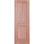 Porte standard à panneaux en bois brut