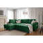 Lofty Lilly 6 seater Corner Sofa Bed-92302284-92302291
