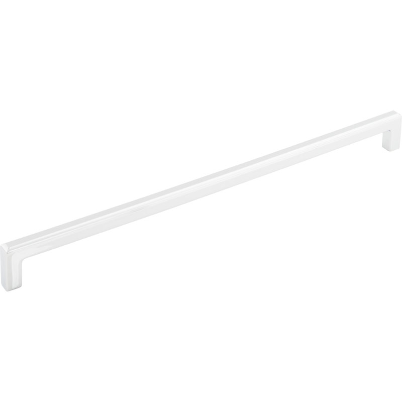 Podium Bar Pull, Polished Chrome, 12" Center to Center