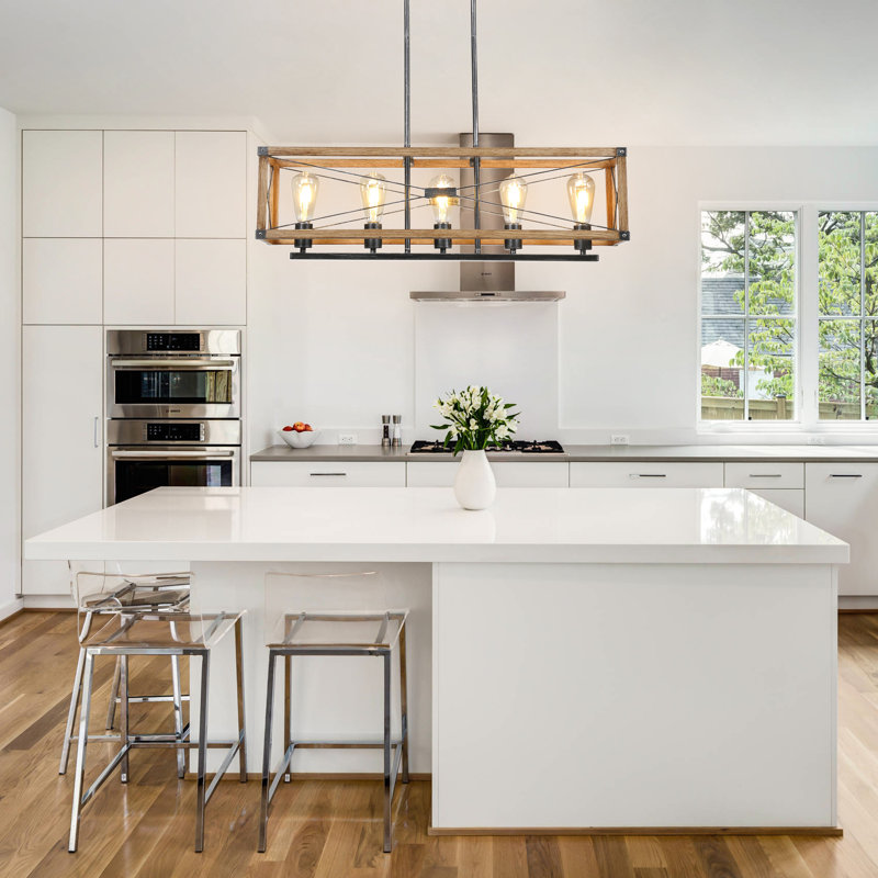 Hainesport 5 - Light Rectangle Chandelier