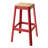 Versatile Rustic Farmhouse Bar Stool with Mobility Feature for All Spaces