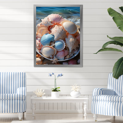 " Seashells On Dreamy Tide III "