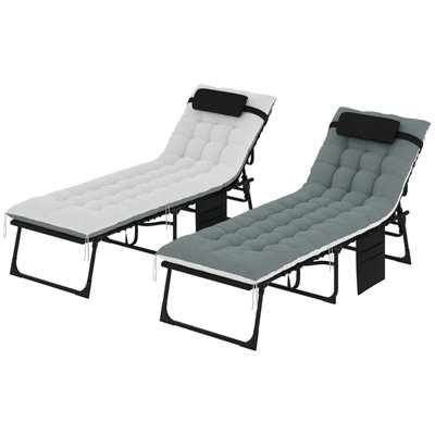 Adjustable Folding Pool Lounge Chairs