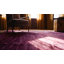 Tapis mauve antique en laine Art déco