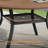 Aluminum Patio Dining Set with Aluminum Round Dining Table and 4 PVC-coated polyester Swivel Dining Chairs-1032298136