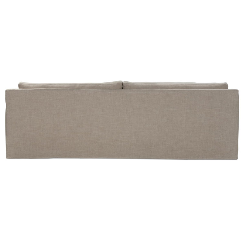 Sylvie Extra Long Sofa , 35" H x 100" W x 39" D, Malt Linen (13961-86)