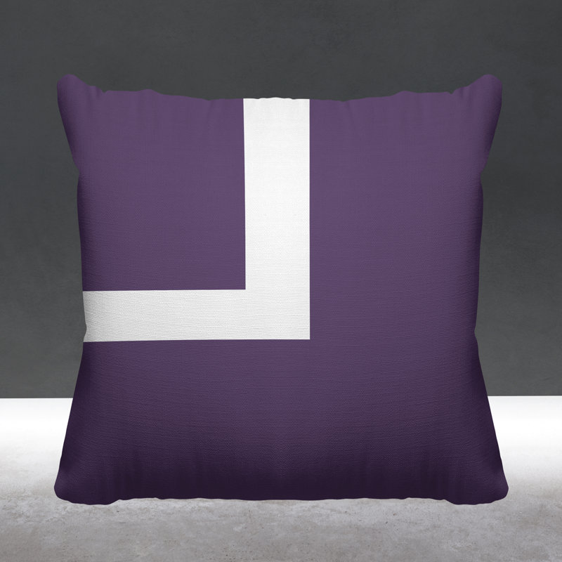 Coussin intérieur / extérieur Wheeler, L 19 po x H 19 po, Mauve