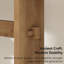 Console en bois massif 63 "