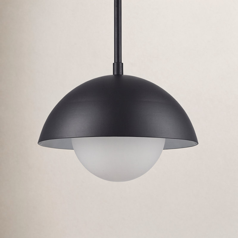 Montana 1 - Light Dome Pendant, Black
