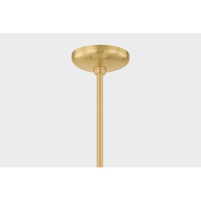 Auburndale Pendant in Aged Brass, Brass