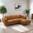 Chase Genuine Leather Sectional Right Facing