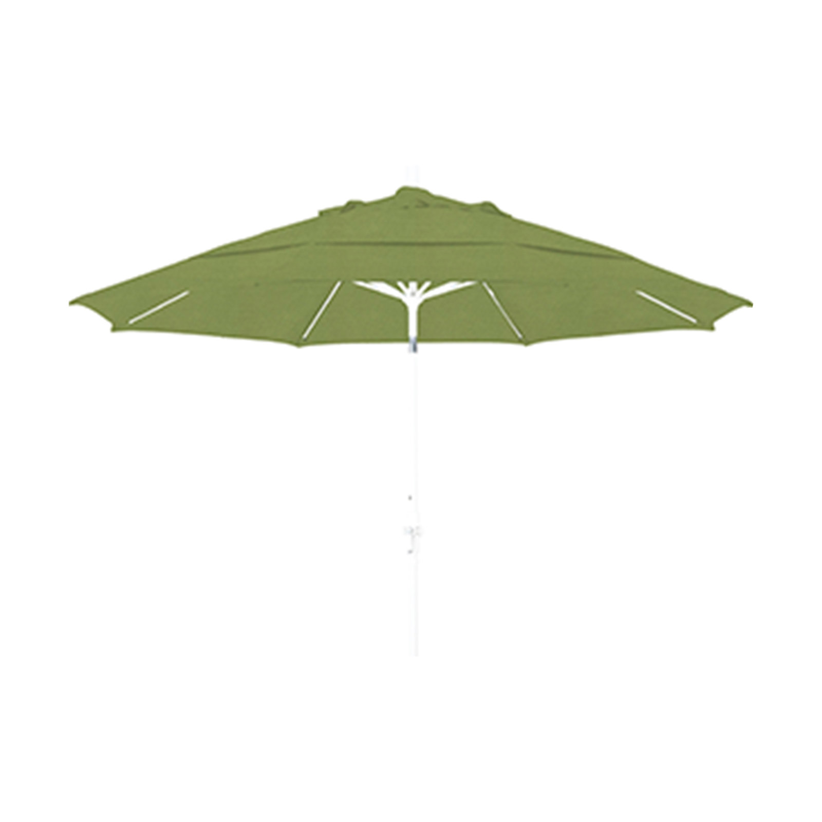 Brent 132'' Sunbrella® Outdoor Umbrella, Spectrum Cilantro Sunbrella® Plainweave