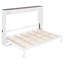 Lit escamotable mural et USB-635460475