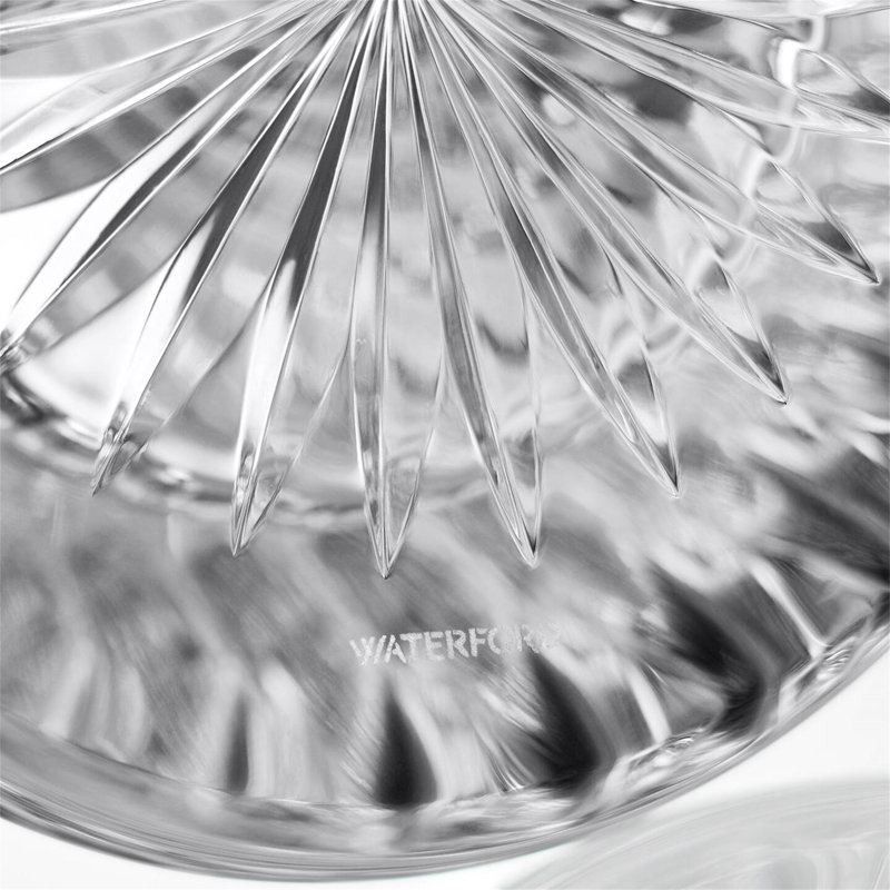 Lismore Diamond Vase, 14" H x 9.6" W x 9.6" D