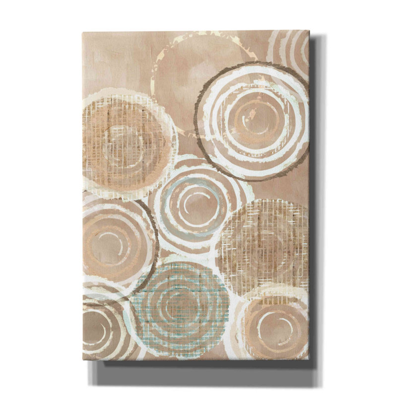 «Woven Basquets IV» par Flora Kouta, impression sur toile giclée sur toile, H 26 po x l 18 po x P 0,75 po
