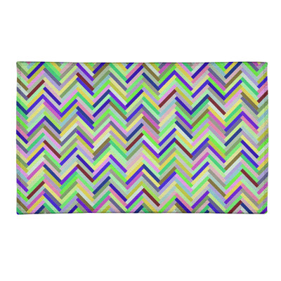 Chenille Geometric Indoor Rug