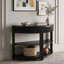 Console avec tiroir et tablettes-368969768