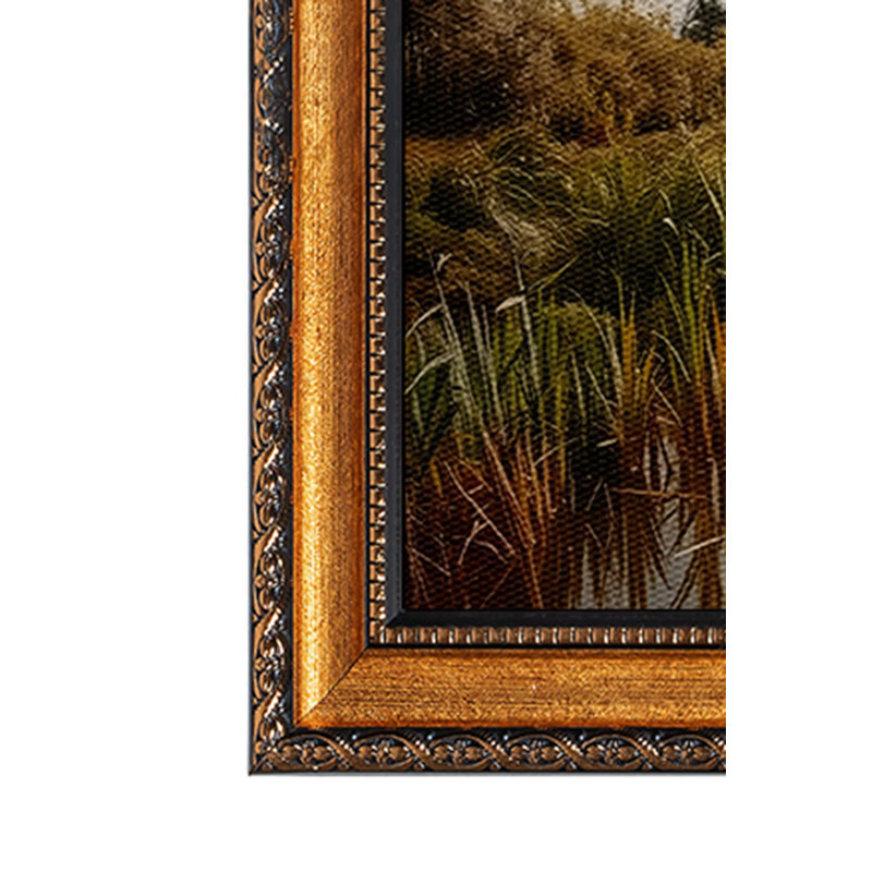 Superbe peinture sur toile, 15,7 po x 23,6 po | 50% polystyrène et 50% toile polyester, épaisseur: 1,2 po | Facile à suspendre au mur avec pièce arrière | Parfait pour les amateurs de décoration intérieure et d'art