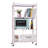 Pervin 27.9'' W Metal Shelving Unit with Wheels-1217333383