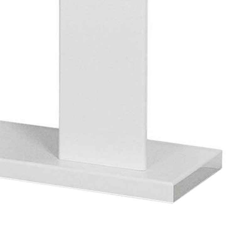 Console 47,25, Blanc / noir
