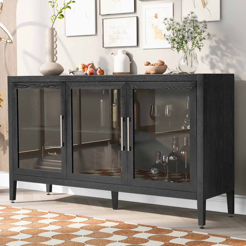 Lewiss 58.2'' Sideboard, Gray