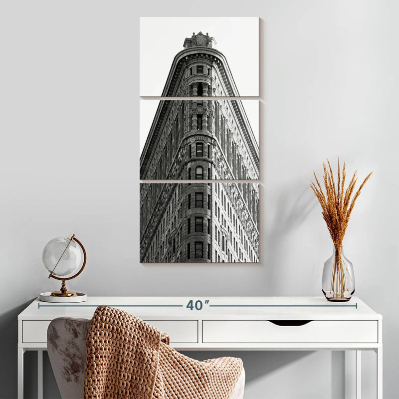 Flatiron Building, 32" H x 15" W