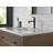 Tetra Single Hole Bathroom Faucet, Single Handle Bathroom Sink Faucet with Drain Assembly-85764026