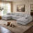 Wilroy 6-Piece Reversible U-Shaped Sectional -759022785
