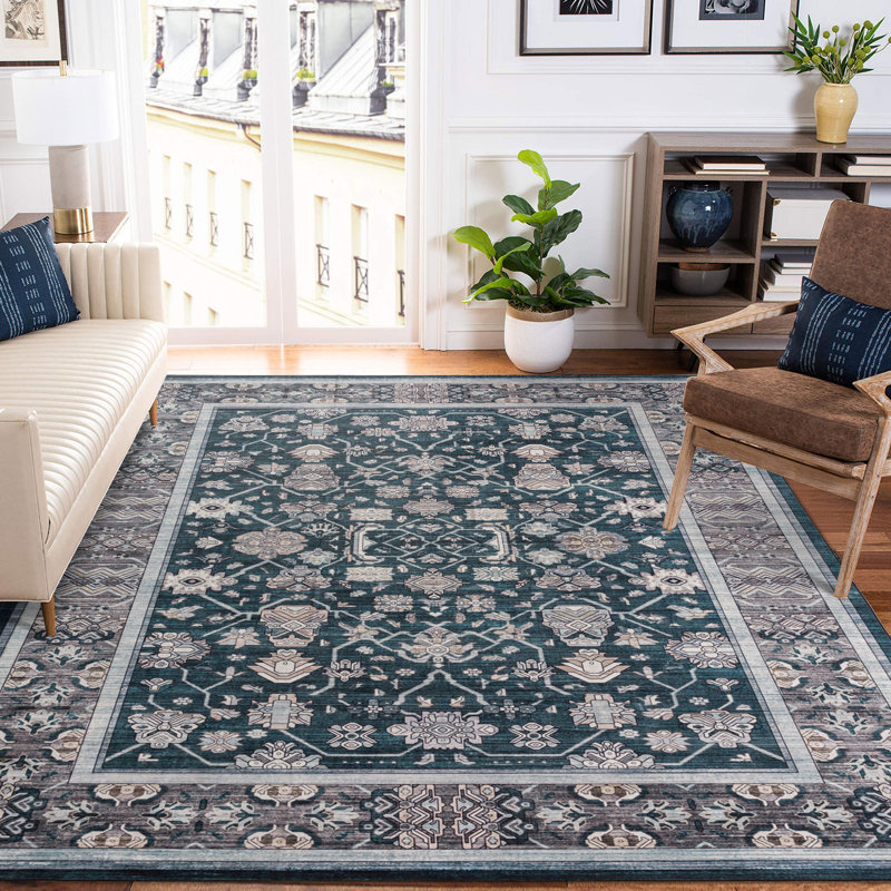Tapis lavable à la machine LENORE, Rectangle 4pi x 6 pi