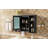 42 Inch 3-In-1 Wall Mount Bathroom Mirror Cabinet, High Definition Mirror With Adjustable Shelf & Soft Close Door-1966771854