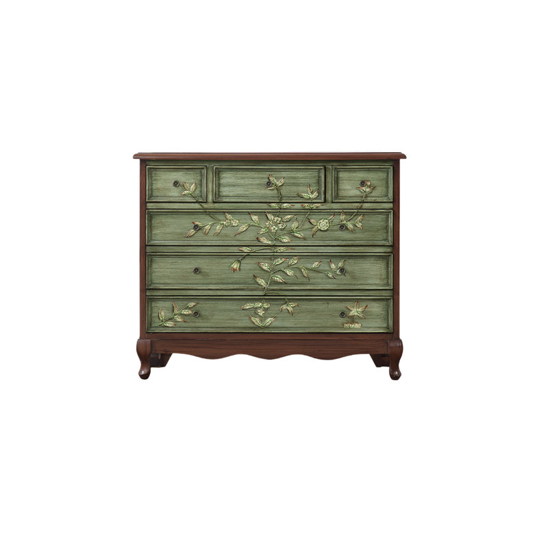 Painted Bedroom Entrance Cabinet Accent Chest