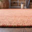 Tapis de couleur unie en coton tissé à la main Garbrand-1758375984