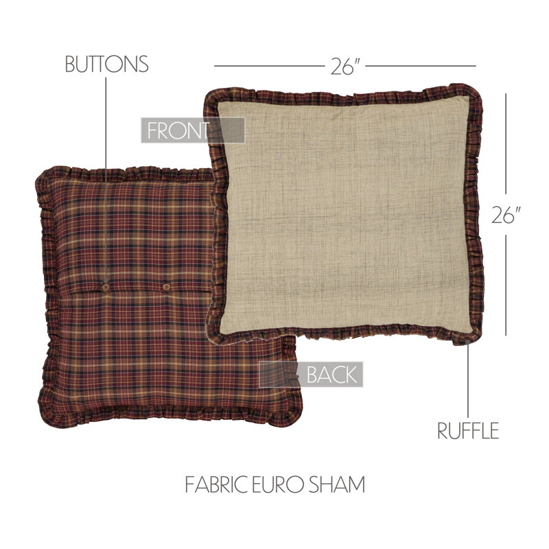 Abilene Star 100% Cotton Pillow Sham